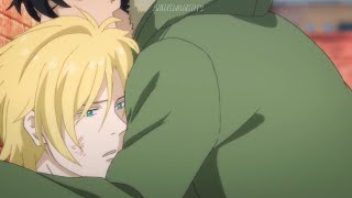 Ash x Eiji moments 29  Ash stops shaking from trauma when Eiji hugs him [upl. by Andrew172]