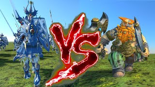 Dragon Princes VS Doomseekers Total War Warhammer 3 [upl. by Simeon]