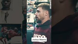 Joshua Weems onnhis advantages fighting Jason Knight mma bareknuckle gamebredfc [upl. by Annala]