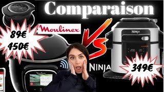 COMPARAISON COOKEO TOUCH WIFI NINJA SMART LID 14 EN 1 [upl. by Atile]