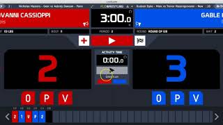 Demo FloArena Scoring Freestlye [upl. by Eugenia]