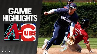 Dbacks vs Cubs Game Highlights 71924  MLB Highlights [upl. by Nooj]