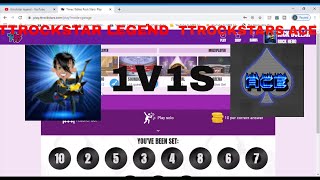 TTROCKSTAR LEGEND 1V1S TTROCKSTARS ACE [upl. by Westberg712]