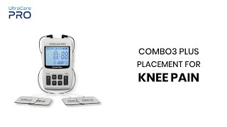 Knee Pain Relief Combo3 Plus Electrode Placement Guide for IFT EMS TENS Russian Current Therapy [upl. by Ahsienar]