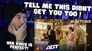 Metal Vocalist First Time Reaction  Golden Buzzer Lavender Darcangelo Auditions  AGT 2023 [upl. by Ailimat203]