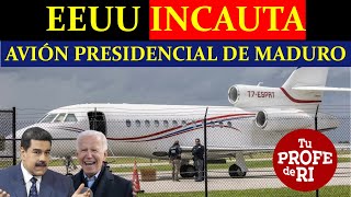 EEUU ROBA AVIÓN PRESIDENCIAL DE VENEZUELA TRIBUNAL GIRA ORDEN DE CAPTURA VS EDM GONZÁLEZ URRUTIA [upl. by Vidda]