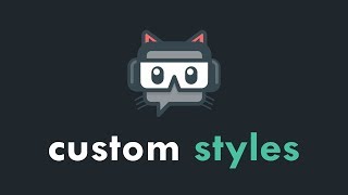 Streamlabs Chatbot Custom Styles [upl. by Maybelle]