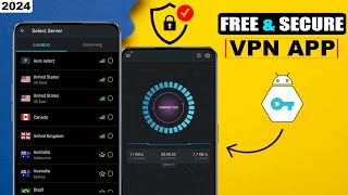 🌏Best Free VPN For Android In 2024  🔐Secure VPN  Safer Internet [upl. by Aliehs]