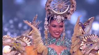 Beatrice Luigi Gomez Bakunawa Inspired National Costume  Miss Universe Preliminary Competition [upl. by Acirtap]