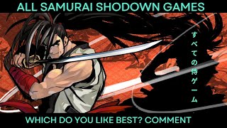 Comparison all NEO GEO Games ☢️ SAMURAI SHODOWN 📹 🇯🇵 サ2 ムライスピリッツ snk samuraishodown shogun [upl. by Winfrid]