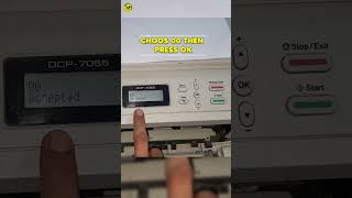 Brother DCP 7055 Replace Toner Error Solve [upl. by Alamak]