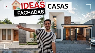 🚨 ¡Las 10 FACHADAS de CASAS PEQUEÑAS que NADIE QUIERE que VEAS 😱 Sencillas pero IMPACTANTES 😍 [upl. by Nura]