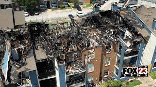 Video FOX23 speaks with residents of Windsail Apartments after devastating fire [upl. by Lounge]