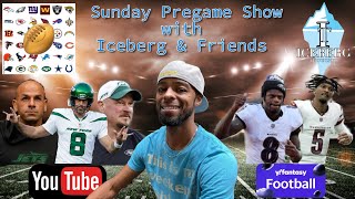 Sunday Pregame Show with Iceberg and Friends  Week 6 [upl. by Vladimir964]