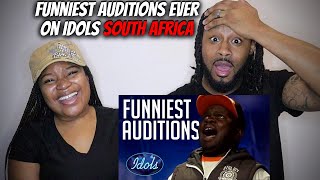 🇿🇦 American Couple Reacts quotFunniest Auditions Ever On Idols South Africa 2016  Idols Globalquot [upl. by Krueger]