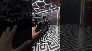 Scorpio N paint protection film donee ❤️ satisfyingvideo carf musicgenre scorpio ￼ [upl. by Eppie758]