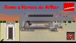 Tuto Ferme à Verrues du Nether  Minecraft  162 FR HD [upl. by Brine]