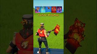 Red Hot Revenge Pickaxe Combos🔥 fortnite fortnitecombos blickyplays fypシ redhotrevenge [upl. by Sivraj569]