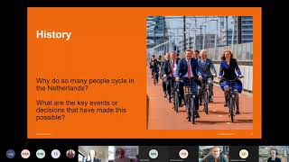 ADEPT Arcadis Going Dutch Active Travel webinar 3rd Feb 2021 [upl. by Edmea]