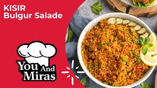 BULGUR SALADE  KISIR  MIRAS FOOD [upl. by Colt]