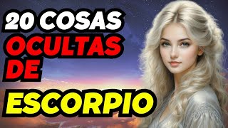 20 Secretos Ocultos de Escorpio que Nunca Te Contaron escorpio [upl. by Jacinto]