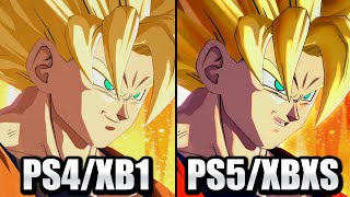 Dragon Ball FighterZ PS4 VS PS5 Update Gameplay Graphics amp Frame Rate Comparison [upl. by Rorrys]