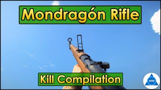 Battlefield 1 Kill Compilation Mondragón Rifle [upl. by Yrok]