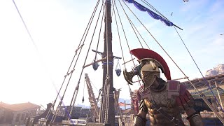 Assassins Creed Odyssey Athenian Naval Combat 4K60FPS [upl. by Ydde823]