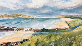 Gairloch Sands Scotland helensartshed [upl. by Demahum151]