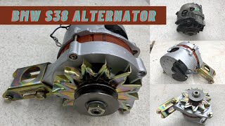 BMW E34 M5 S38  Alternator Restoration [upl. by Rafaj]