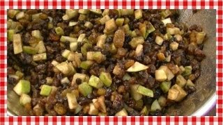 Vegetarian Mincemeat Recipe  Noreens Kitchen [upl. by Mik]