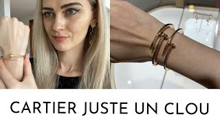 CARTIER JUSTE UN CLOU REVIEW  watch this before you buy [upl. by Winer660]