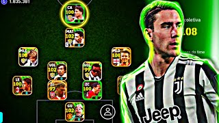 REVIEW GAMEPLAY DO VLAHOVIC POTW 100  UM ATACANTE MONSTRUOSO NO EFOOTBALL 2024 MOBILE [upl. by Ripleigh386]