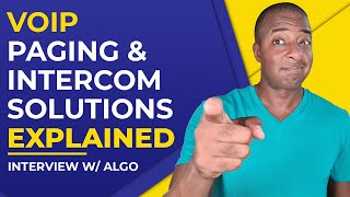 VOIP Paging amp Intercom Speakers Explained [upl. by Palila643]