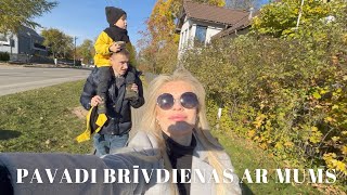 VĀRDA DIENA PIRKUMI ZELTA RUDENS SIGULDĀ amp GARDĀKĀ LAZANJA VLOGS 434 [upl. by Pinckney]