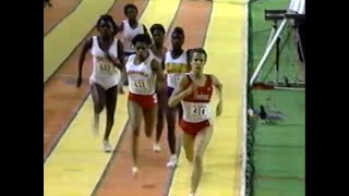 Womens 500m  1987 NCAA Indoor Championships [upl. by Knowlton]