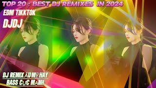 Top 20 best DJ songs 2024  Good European and American Dance Music extremely strong Bass [upl. by Ispep]