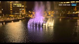 OASE  Fountain Technology  Smart City Lagoon  Ricasoli Malta [upl. by Wit504]