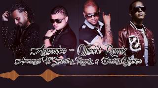 Agresivo Official Remix  Arcangel Ft Daddy Yankee Jowell y Randy  VenBailalo [upl. by Nonnek]