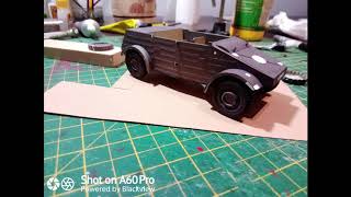 KUBELWAGEN model kartonowy  paper model [upl. by Morette]