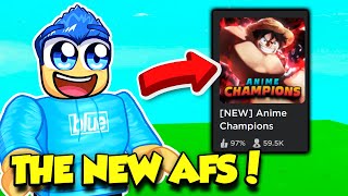 THE NEW ANIME CHAMPIONS SIMULATOR GAME IS AMAZING [upl. by Brittaney207]