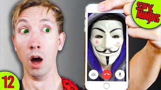 BREAKING INTO The HACKERS iPHONE  Spy Ninjas 12 [upl. by Muslim474]