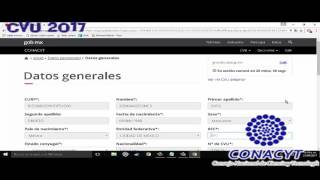 Datos generales CVU 2017 Sección 1 [upl. by Nnylatsyrc]