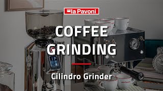 LA PAVONI  How to use Cilindro Coffee Grinder LPGGRI01 [upl. by Ekaterina]