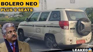 Mahindra Bolero Neo Plus With 9 Seats Launch Soon  Latest Updates [upl. by Kare]