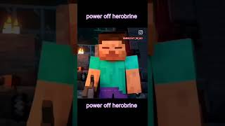 Herobrine Attitude 😈  minecraft herobrine power  minecraft herobrine powers command [upl. by Notsecnirp]