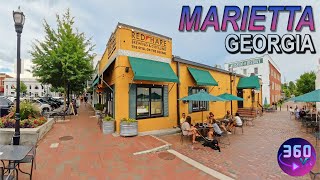 Marietta Georgia  Discover Every Corner of the City in 360° [upl. by Aihtnyc]