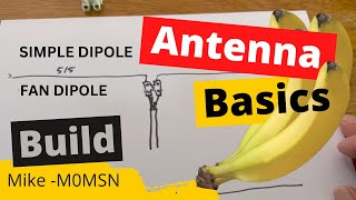 HAM RADIO Dipole Antenna Back to Basics  Simple build [upl. by Llertal454]