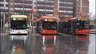 Connexxion bussen in Haarlem  Op weg naar Zero Emission [upl. by Arraik]