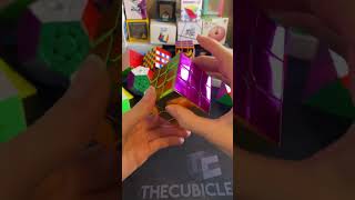 Cyclone Boys metallic 3x3 Rubiks cube unboxing ftoforwca cubingforall rubikscube cubing oll [upl. by Aitan316]